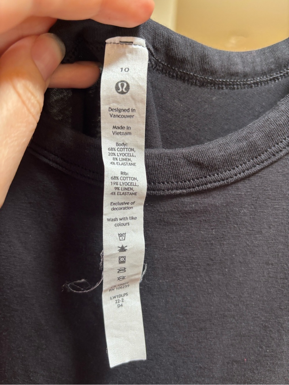 Lululemon Classic-Fit Cotton-Blend Scoop Dress - Picture 4 of 4